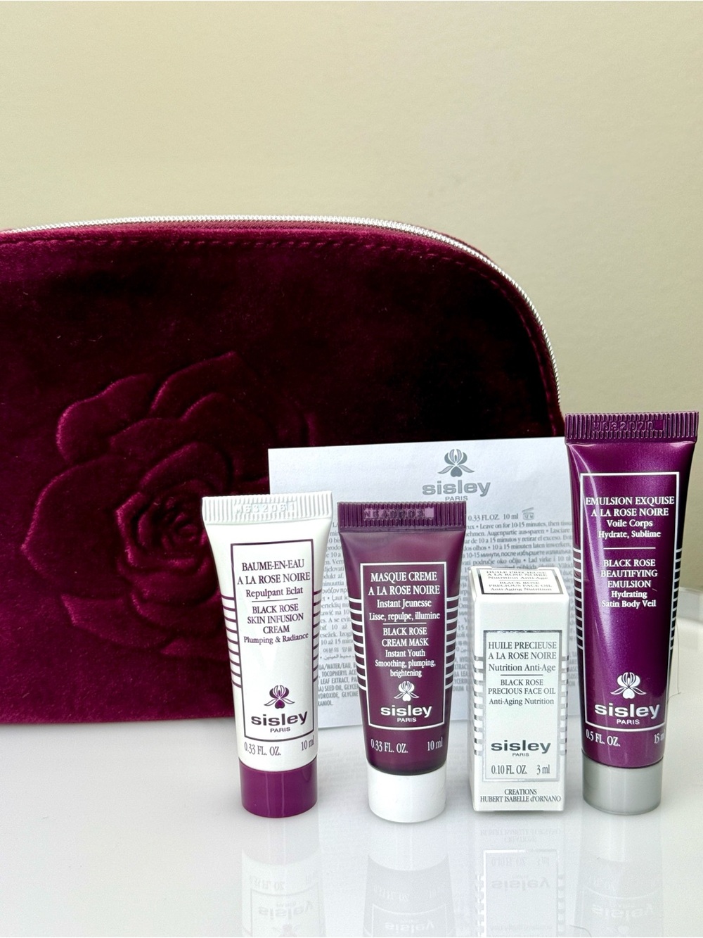 Sisley-Paris Black Rose Travel Set - Picture 2 of 11